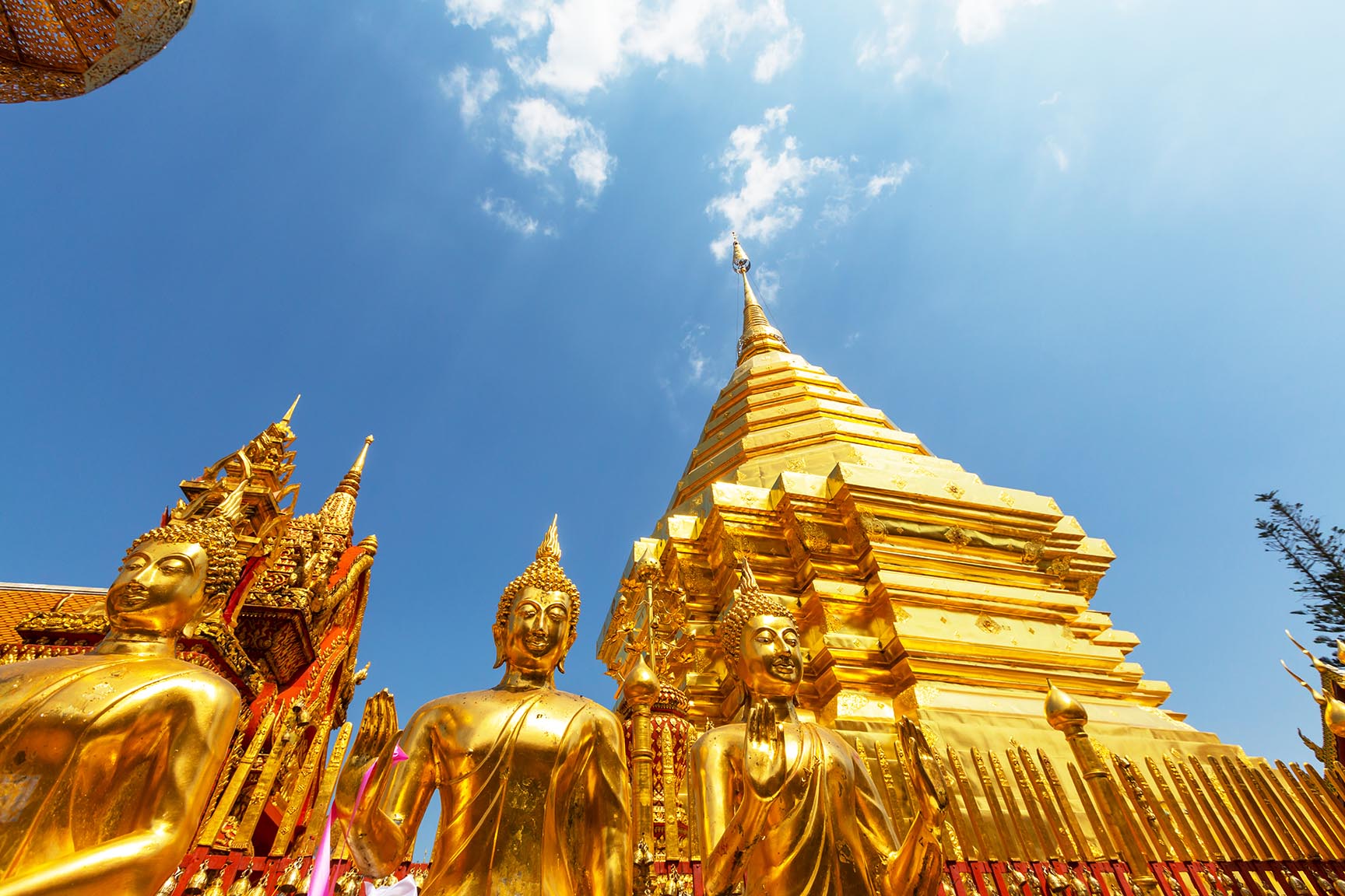 Chiang Mai’da gezilecek en iyi yerler - Wat Phra That Doi Suthep