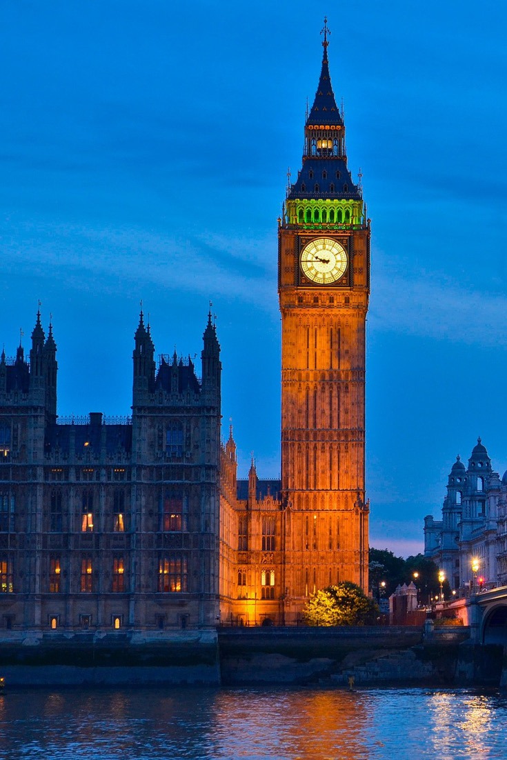 İngiltere'de yapılacaklar listesi - Big Ben, Londra, Birleşik Krallık