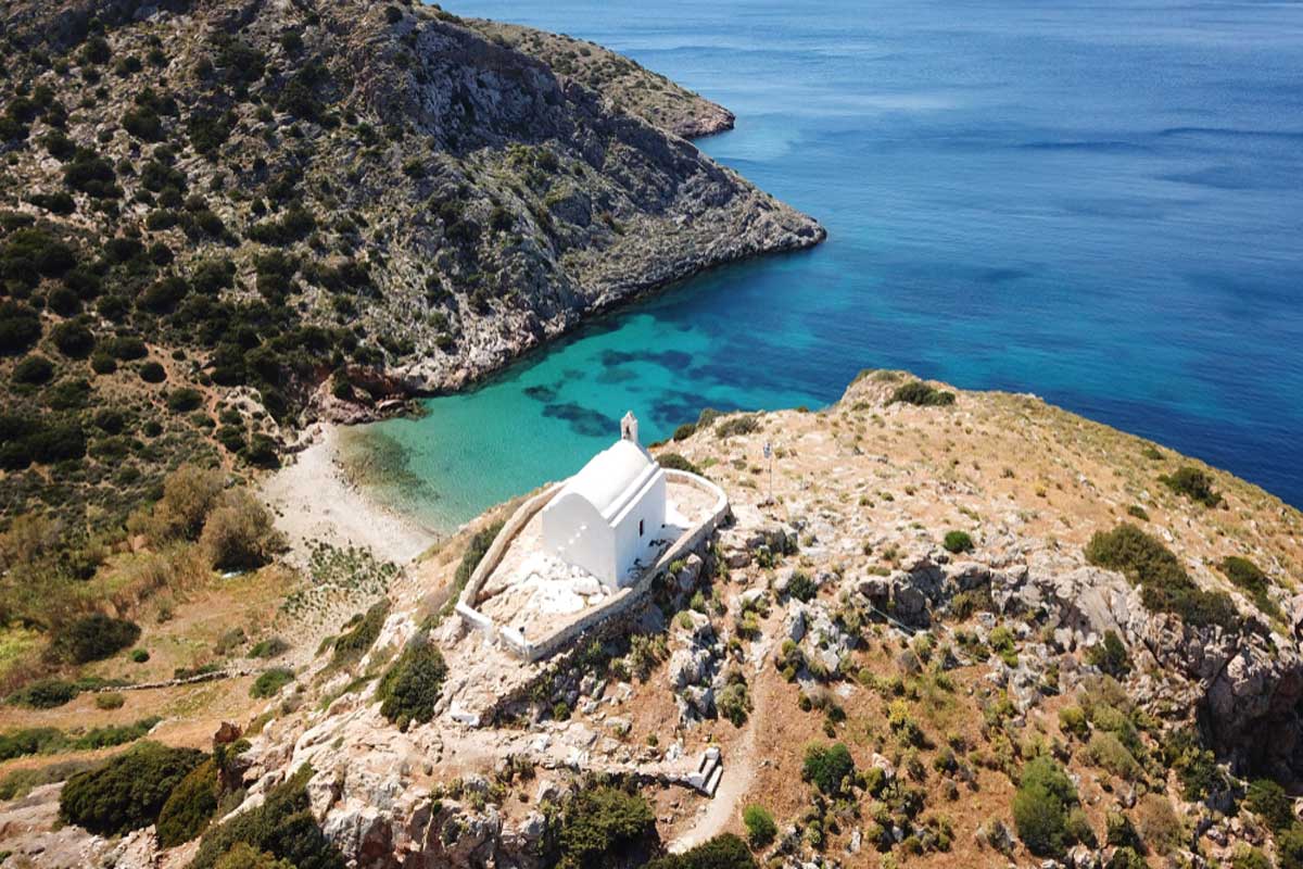 Agios Pakos, Syros Adası, Kiklad Adaları, Yunanistan