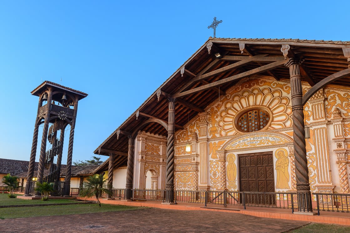 Concepcion, Bolivya'daki Cizvit Misyon Kilisesi