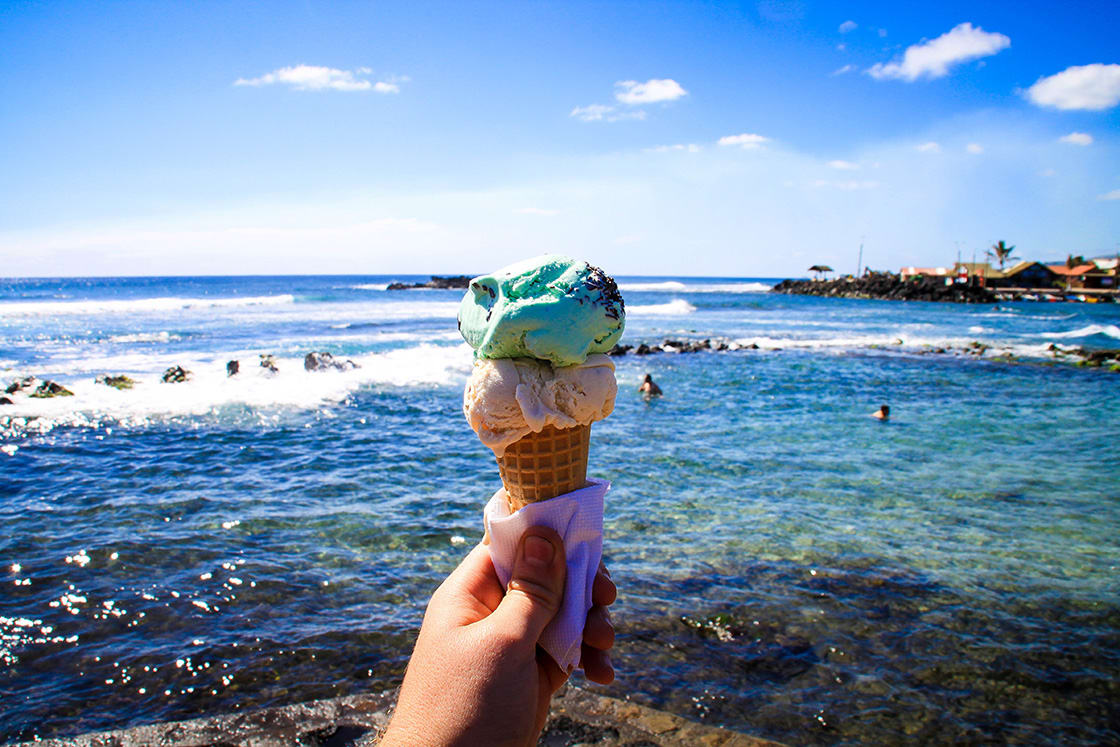Dondurma ve Pasifik Okyanusu