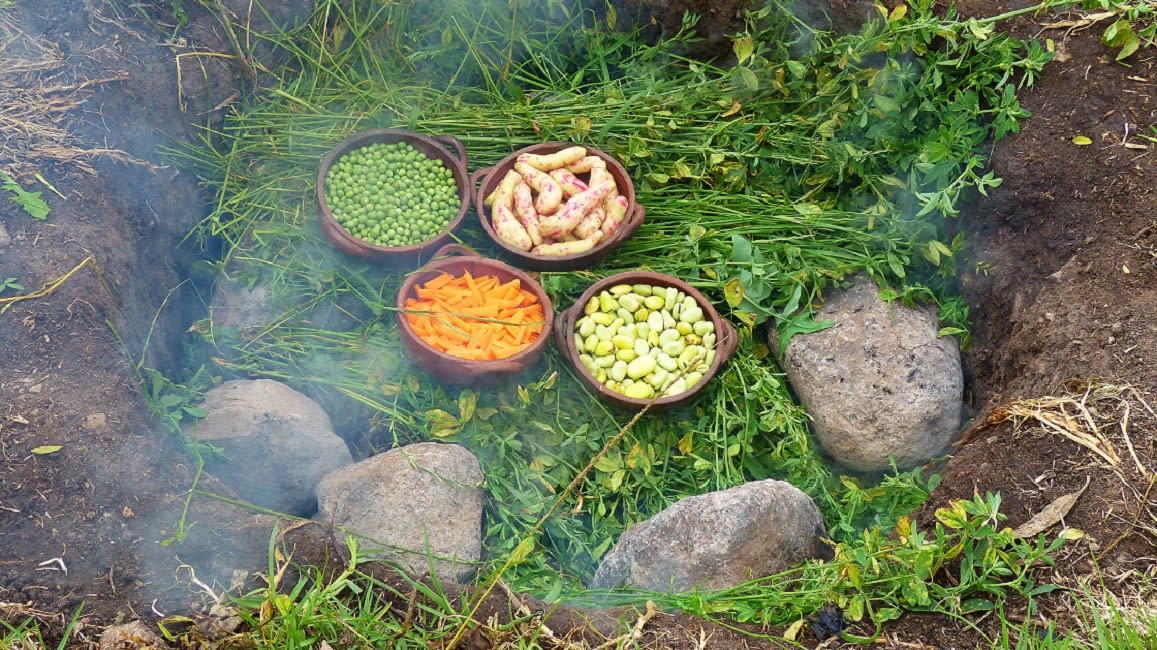Yeraltı Fırınında Pişirilen Bazı Sebzeler