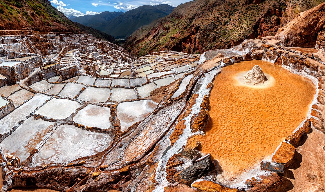 Maraş Tuz Madenleri, Kutsal Vadi - Peru
