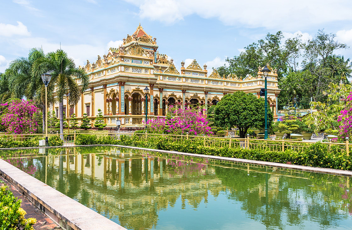 Vinh,Tranh,Pagoda,In,My,Tho,,The,Mekong,Delta,,Vietnam