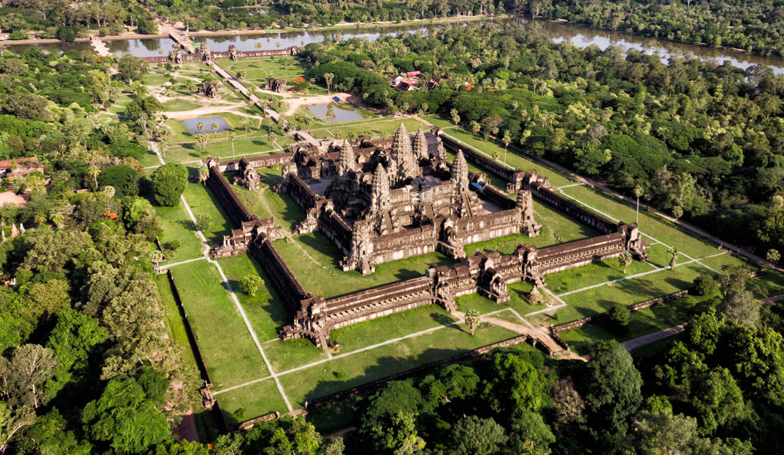 Angkor-Wat tapınağı