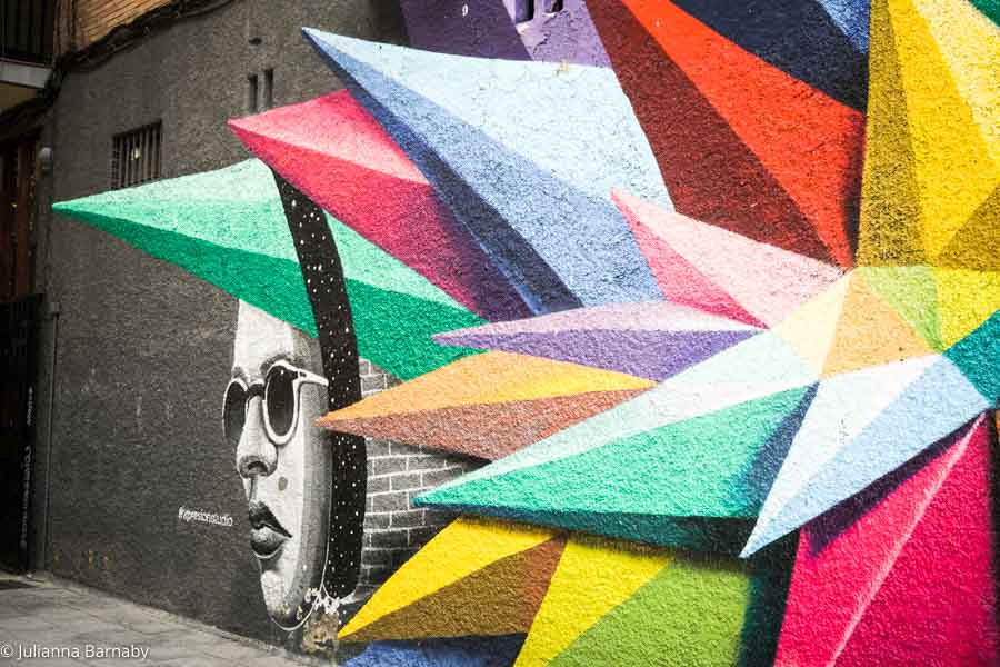 Madrid Sokak Sanatı Lavaboları 