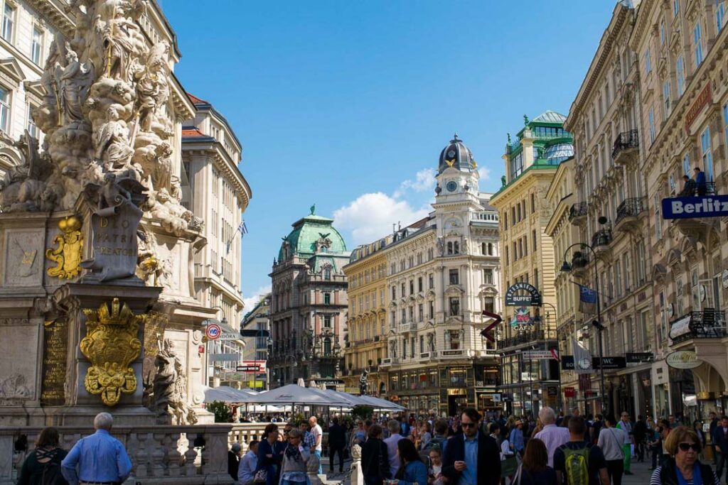 Graben, Viyana'da Nerede Kalınır?