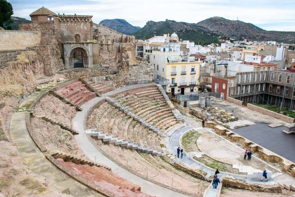 Cartagena Teatro Romano'yu ziyaret etmek