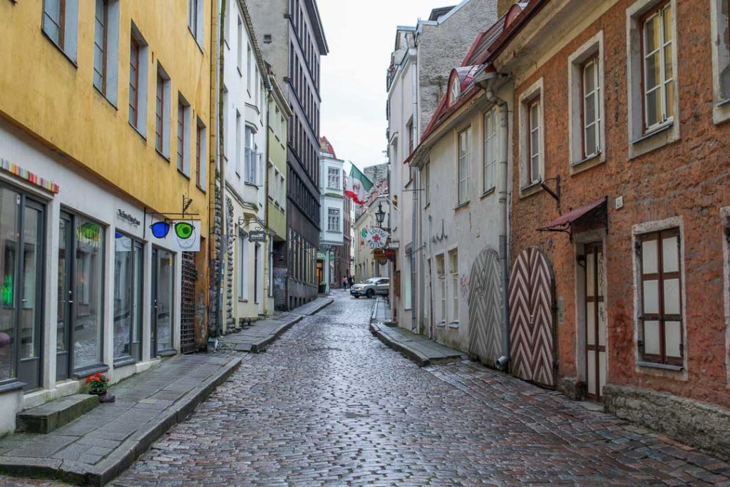 Tallinn sokakları