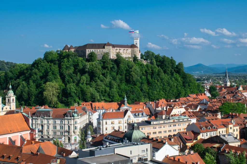 Ljubljana Şehir Manzarası