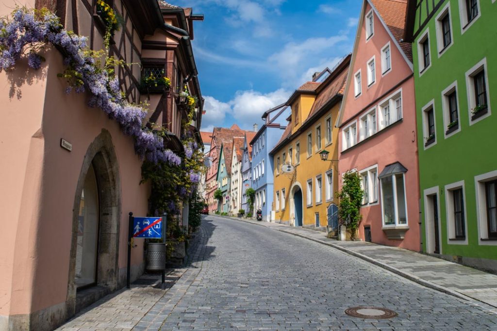 Şehir Sokakları, Rothenburg Eski Kenti