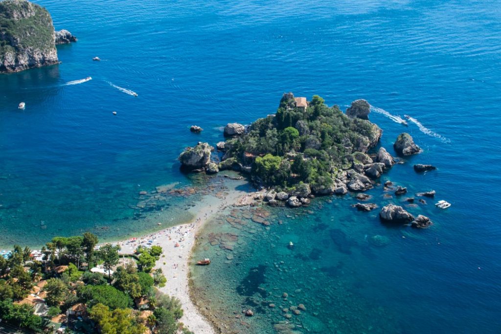 Isola Bella, Taormina Plajları