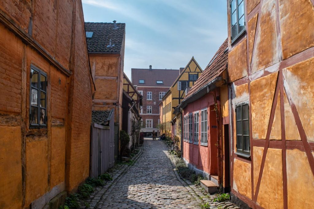 Helsingor Sokakları, Helsingor Danimarka'yı Ziyaret Edin
