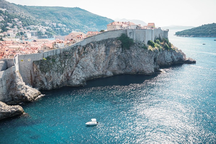 Dubrovnik'in muhteşem manzarası