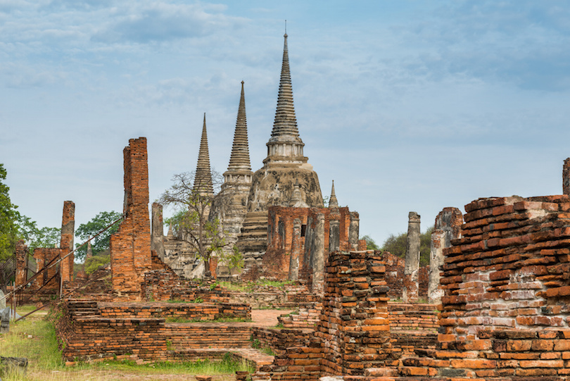 Ayutthaya'da Wat Phra si sanphet