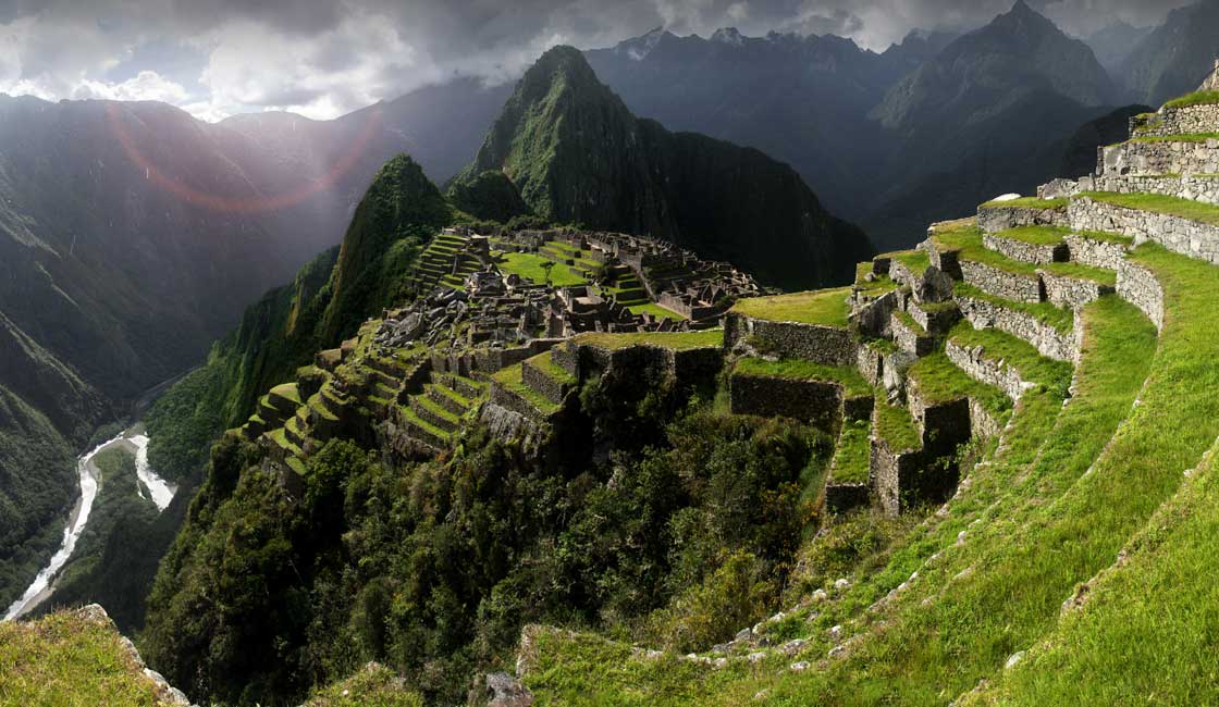 Machu Picchu'nun Panoraması