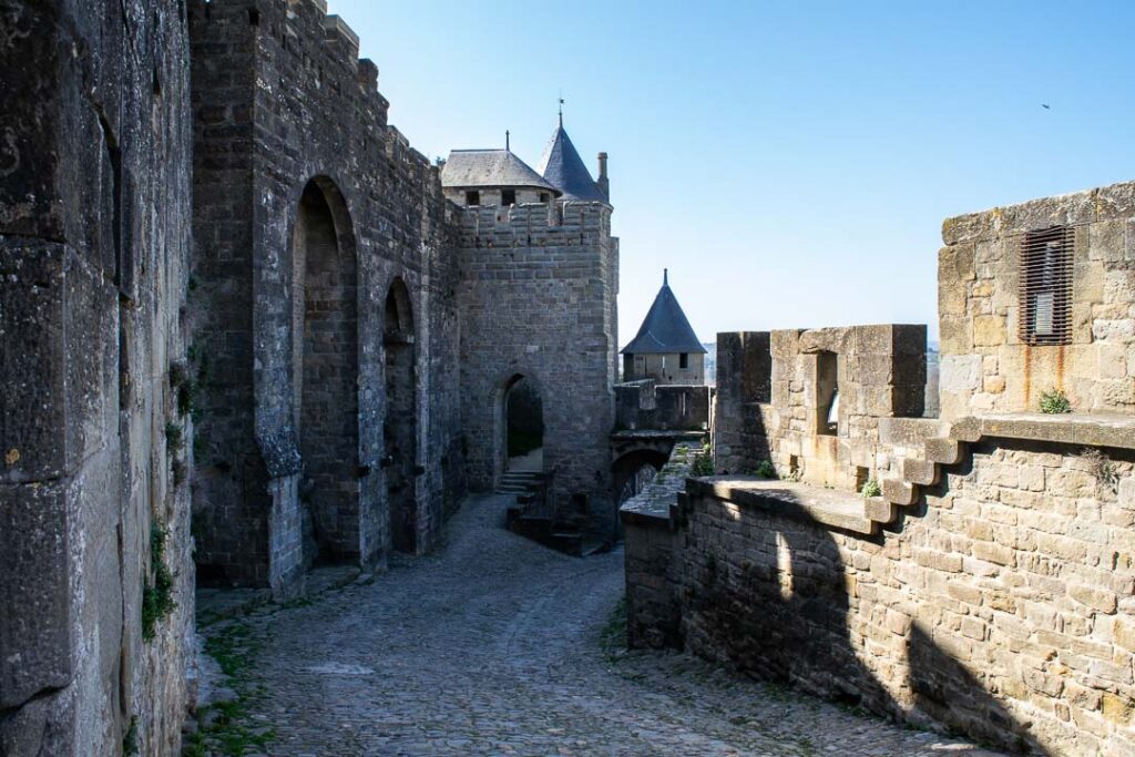 Kale Kapısı, Carcassonne Kalesi Fransa