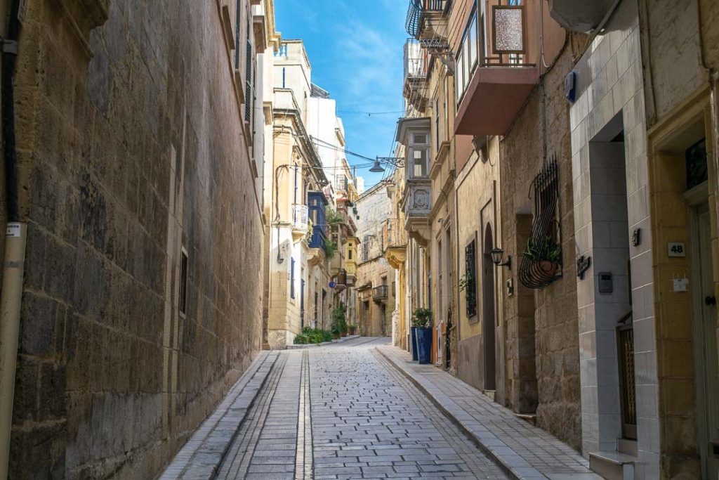 Birgu Caddesi, Malta'nın Üç Şehri